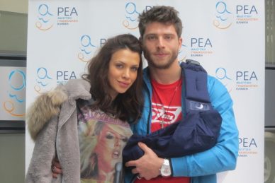 Ο ΓΙΩΡΓΟΣ ΜΑΝΙΚΑΣ & Η ΕΛΛΗ ΓΚΕΛΕΣΑΒΑΚΗ ΑΠΕΚΤΗΣΑΝ ΤΟ ΠΡΩΤΟ ΤΟΥΣ ΜΩΡΟ