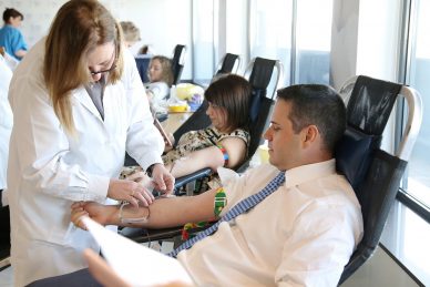 ΕΘΕΛΟΝΤΙΚΗ ΑΙΜΟΔΟΣΙΑ ΕΡΓΑΖΟΜΕΝΩΝ ΚΛΙΝΙΚΗΣ ΡΕΑ