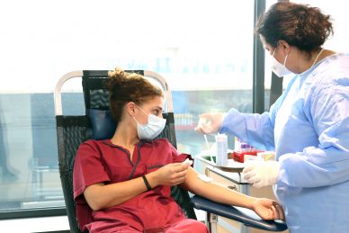 ΕΘΕΛΟΝΤΙΚΗ ΑΙΜΟΔΟΣΙΑ ΕΡΓΑΖΟΜΕΝΩΝ ΚΛΙΝΙΚΗΣ ΡΕΑ